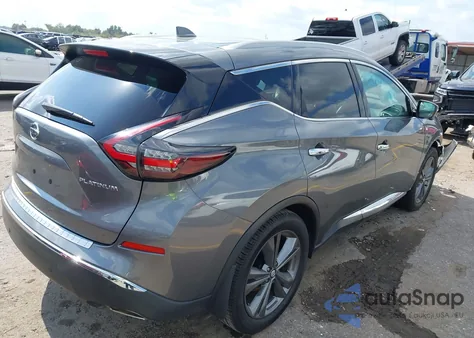 2021 Nissan Murano Platinum Fwd from USA, damaged, VIN 5N1AZ2DJ0MC101841